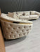 Bvlgari special 3+2 sofa in champagne and gold
