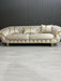 Bvlgari special 3+2 sofa in champagne and gold