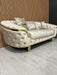 Bvlgari special 3+2 sofa in champagne and gold