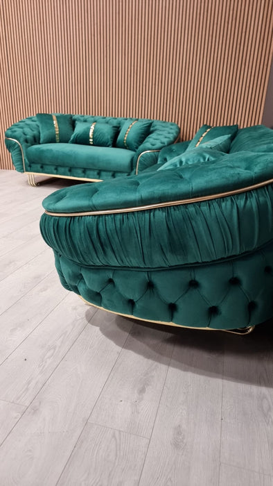 Ambassador special 3 Seater sofa plush velvet
