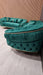 Ambassador Special 3+2 Seater Sofa In Emerald Green & Gold
