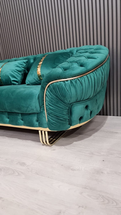 Ambassador special 3 Seater sofa plush velvet