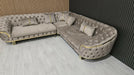 Bvlgari special corner sofa range plush velvet - choose combination