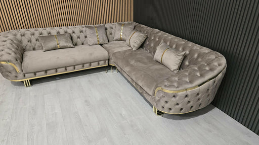 Bvlgari special corner sofa range plush velvet - choose combination
