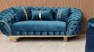 Khalifah special 3+2 seater plush velvet