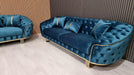 Khalifah special 3 seater plush velvet