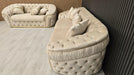 Ambassador 3+2 Seater Champagne 03 & Gold