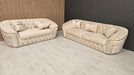 Ambassador 3+2 Seater Champagne 03 & Gold