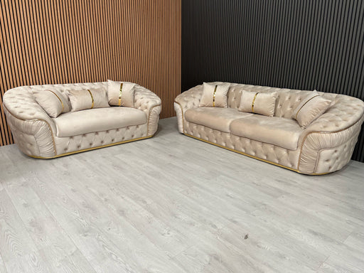 Ambassador 3+2 sofa range plush velvet