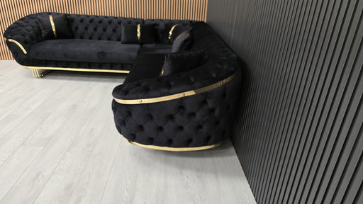 Bvlgari special corner sofa range plush velvet - choose combination