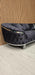 Bvlgari Special 3+2 Sofa Anthracite Grey & Chrome