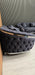 Bvlgari Special 3+2 Sofa Anthracite Grey & Chrome
