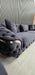 Bvlgari Special 3+2 Sofa Anthracite Grey & Chrome
