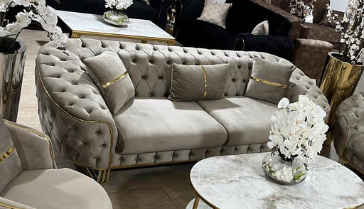 Khalifah special 3+2 seater plush velvet