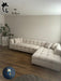 Aluxo Tribeca Corner Group in Oatmeal Boucle Fabric
