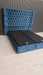 Artemest Divan Ottoman Bedframe In Teal Velvet Without Mattress