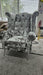 Chesterfield Queen Anne High Back Wing Chair Mercury Lustro Crushed Velvet