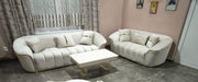Rosa 3+2 Seater Champagne Velvet