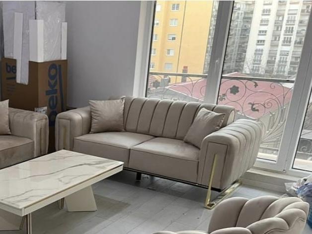 Genova 3+2 Seater Sofa plush velvet