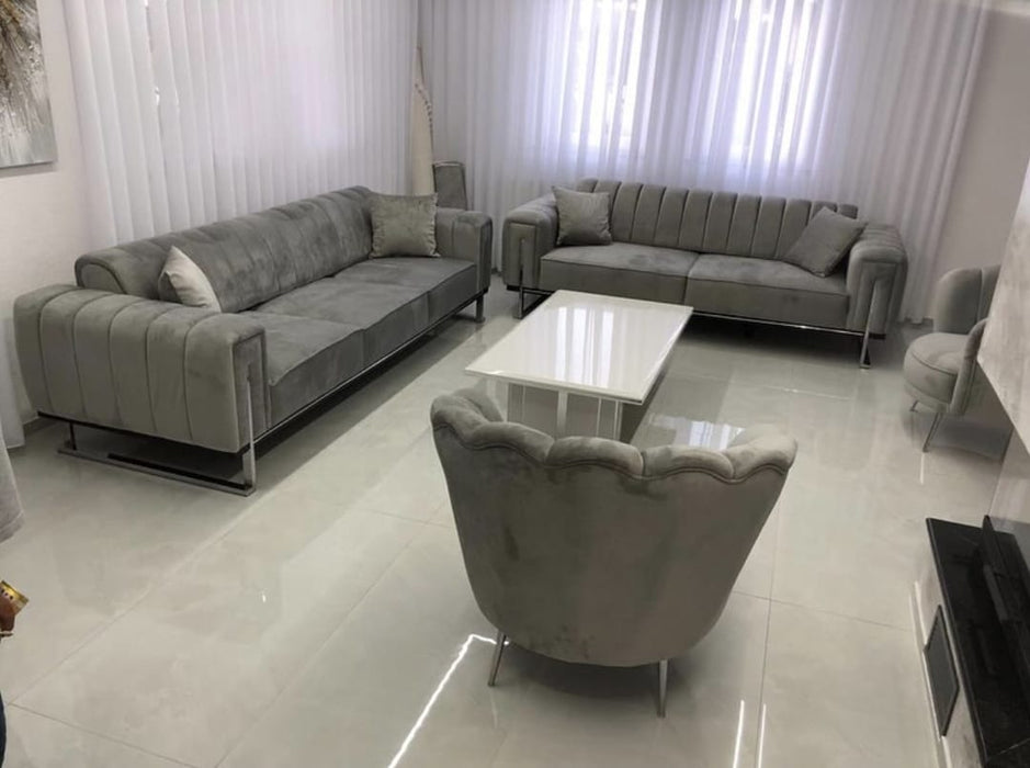 Genova 3+2 Seater Sofa plush velvet