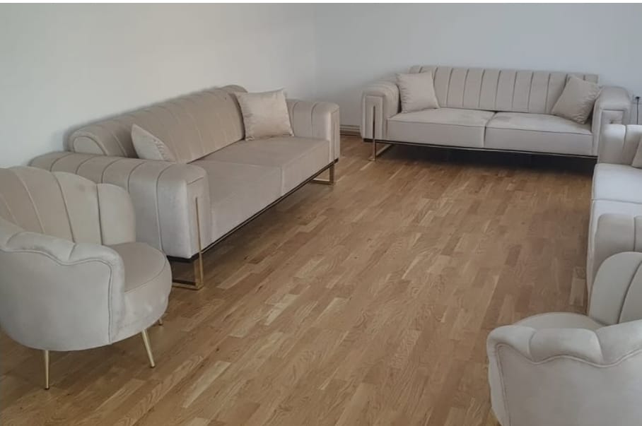 Genova 3+2 Seater Sofa plush velvet