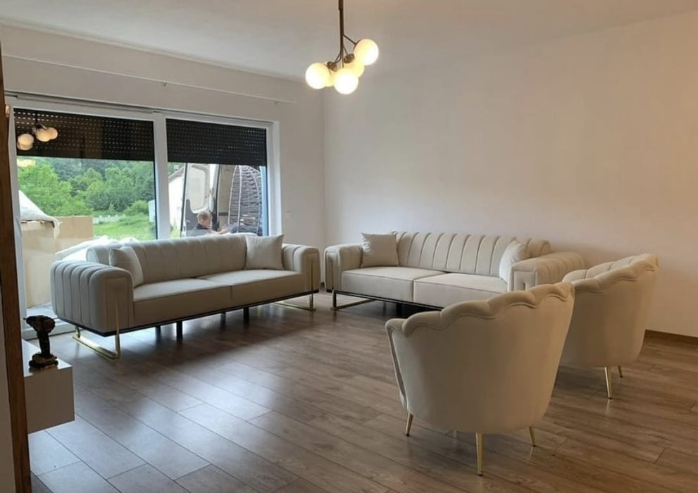 Genova 3+2 Seater Sofa plush velvet
