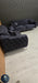 Monalisa 3+2 Plush Velvet Sofa Steel & Chrome