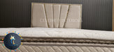 Chelsea Bedframe King Size Champagne Velvet