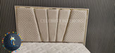 Chelsea Bedframe King Size Champagne Velvet