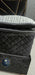 Helix Bed Set Kingsize Black Velvet - Headboard / Base / Mattress Included