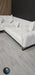 Genova Corner Sofa 270cm x 270cm White Boucle Fabric & Gold