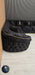Ambassador Corner Sofa  270cm x 270cm Black Plush Velvet