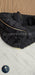 Ambassador Corner Sofa  270cm x 270cm Black Plush Velvet