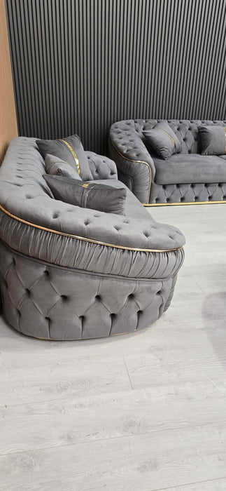 Ambassador 3+2 sofa range plush velvet