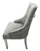 Jessica dining chair in Dark Grey Velvet