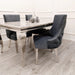 Arianna Dining Table 1.5m + 4 Kensington Dining Chairs