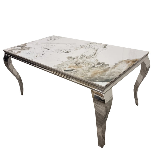 Louis Dining Table + Chelsea Dining Chairs