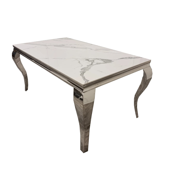 Louis Dining Table + Chelsea Dining Chairs