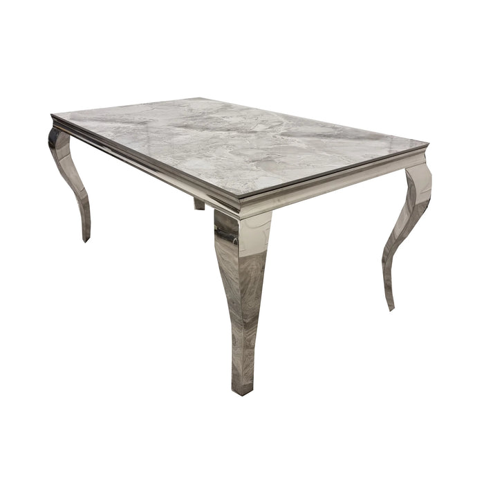Louis Dining Table + Chelsea Dining Chairs