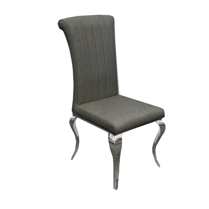 Nicole Dining Chair with Cross Stitch