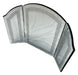 Crushed diamond dressing table mirror
