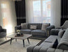 Genova 3+2 Seater Sofa plush velvet