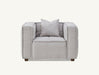 Aluxo Murray Sofa Range in Putty Boucle Fabric