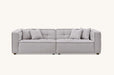 Aluxo Murray Sofa Range in Putty Boucle Fabric