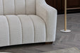 Aluxo Astoria 3 Seater Sofa in Oatmeal Boucle Fabric
