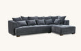 Aluxo Gramercy Group in Steel Velvet