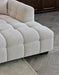 Aluxo Tribeca Corner Group in Oatmeal Boucle Fabric