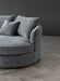 Aluxo Rubin Corner Chaise in Charcoal Boucle