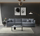 Aluxo Rubin Corner Chaise in Charcoal Boucle