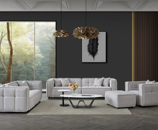 Aluxo Murray Sofa Range in Putty Boucle Fabric